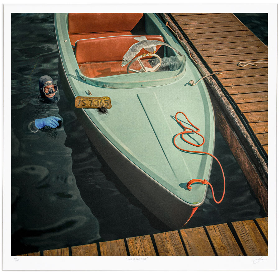 paper_NEW_Square_Driver-Diver The Driver and the Diver | Fine Art Surrealist Photography